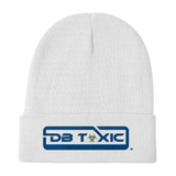 Embroidered Beanie- Blue Logo