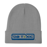 Embroidered Beanie- Blue Logo